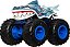 Hot Wheels Monster Trucks Pack Tubarões vs. Dinossauros Mattel JGD68 - Imagem 6