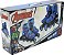 Patins Infantil Inline 4 Rodas com Led 32-35 Vingadores BBR DI0010 - Imagem 5