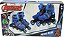 Patins Infantil Inline 4 Rodas com Led 32-35 Vingadores BBR DI0010 - Imagem 1