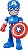 Boneco Capitão América Steve Rogers Time Spidey Hasbro G2462 - Imagem 1