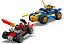 Lego Ninjago Duelo Carros de Corrida de Rogue vs. Drix 71840 - Imagem 2