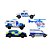 Caminhão Garagem Polícia com 5 Carrinhos e Acessórios DMT7074 - Imagem 2