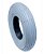 Pneu 200x50 Cadeira de Rodas Mini Veículos CINZA Max - Imagem 3