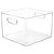 Organizador DIAMOND 25x25x17cm Cristal 1073 Paramount - Imagem 1