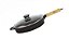 Frigideira Alta c/ Tampa de Vidro 26cm FS 20.3.3 Cabo Madeira Santana SAUTESE cod 6496 - Imagem 1