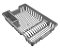 Escorredor de Louças 12 Pratos Cinza 44x29x8cm 25646 Arqplast - Imagem 2