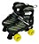 Patins Infantil Quadrado Preto com Acessórios COD 1397 Unitoys - Imagem 2