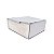 Organizador de P Nylon 40x40x11Cinza Toalhas Edredom Lençois - Imagem 1