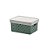 Cesto Caixa Organizadora C/Tampa 19x14x10 Quadratta Verde - Imagem 1