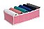 Organizador de Roupas De Academia Rosa 532 VB HOME - Imagem 1