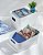 Caixa Organizadora Com Tampa IDEALLE 18x13x8CM Branco 1208 Paramount - Imagem 3