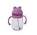 Copo Squeeze Infantil Rosa Com Canudo Flexível 350Ml 1227 Paramount - Imagem 1