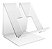 Suporte Para Celular em Acrílico Transparente Portátil 9x8Cm Cia Laser - Imagem 1