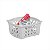 Cesto Organizador Decorativo Empilhável Multiuso Branco 6,4L - Imagem 3