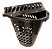 Cesto de Roupas Organizador Oval Elegance Com Tampa Preto - Imagem 4
