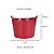 Cesto Balde Multiuso Flexível C/Alça 15L Empilhável Vermelho - Imagem 4
