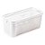 Pote Hermético Slim 4.225ml Branco 34,5x31,5x13cm 1787 Paramount - Imagem 1