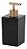 Porta Sabonete Líquido Quadratta Preto 300ml 1552 Paramount - Imagem 1
