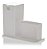 Dispenser Quadrado Plus C/ Porta Esponja Sabão Liquido Branco 1729 Paramount - Imagem 1