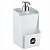 Dispenser Porta Detergente e Porta Esponja Branco 2 em 1 - Imagem 1