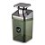 Porta Sabonete Liquido Slim Onix de Plastico 13,5x7,5 Cm - Imagem 1