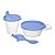 Kit Infantil Copo 245Ml + Pote 290Ml + Colher Azul 7740 Jaguar - Imagem 1