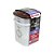 Kit 2 Potes Para Café e Açúcar Plástico Com Tampa Médio 1,75 Litros 3106 Jaguar - Imagem 3