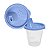 Copo Infantil Azul Com Bico Dosador 245ml 10,5x8 Cm 1490 Jaguar - Imagem 1