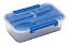 Marmita Prática 780 ML Com Porta Talheres 20x12x6 Cm 103 Nitron - Imagem 2