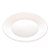 Prato Raso de Vidro Opalino Harena Branco 25cm 5861 Lyor - Imagem 1