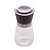 Moedor de Tempero de Vidro com Tampa Preta 170ml - Imagem 1