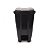 Lixeira Com Pedal e Tampa Eco Nature 20L Preta 36x34x41Cm - Imagem 1