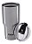 Copo Térmico Aço Inox 870ml Cha Água Cerveja Com Tampa Onix 1262 Paramount - Imagem 1