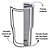 Copo Térmico Aço Inox 870ml Cha Água Cerveja Com Tampa Onix 1262 Paramount - Imagem 4