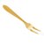 Garfo Trinchante Lovers Em Inox Ouro 24,5cm Gourmet Mix - Imagem 1