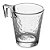 Xícara Cafe Expresso Napoli Bubble 6 Peças  Vidro 80ML - Imagem 4