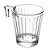 Xícara Cafe Expresso Napoli Lines 6 Peças Vidro  80ML LC7733 HOUSEWARE - Imagem 4