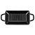Mini Travessa Grill Retangular Com Alça Melanina 100% 22CM GX5627 HOUSEWARE - Imagem 3