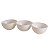 Petisqueira Redonda Branca Com 3 Divisões LE CHEF 46x15x7,5Cm 1791 Paramount - Imagem 1
