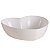 Bowl Coração Tigela LE CHEF 26x22x7 Cm Branca 1798 Paramount - Imagem 1