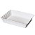 Travessa Retangular Canelatta LE CHEF 30,5x22x6,5Cm Branca - Imagem 1