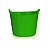 Cesto Balde Multiuso Flexível Alça 15L Verde Escuro - Imagem 1