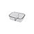 Pote Hermético Organizador Multiuso 950ML Retangular Duplo PHDP-008 Western - Imagem 2