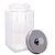 Pote Organizador de Vidro 2,3L com Tampa de Metal Vegas 7795 Lyor - Imagem 4