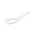 Conjunto 6 Colheres Finger Food Porcelana Branca 12x13x4,5CM - Imagem 2