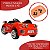 Mini Carro Elétrico Infantil Vermelho Com Controle Remoto - Imagem 5