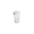 Saleiro de Plástico Branco Transparente 90ML 004639 Plasútil - Imagem 1