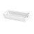 Cesto Organizador Multiuso Decorativo Branco 26x12x9CM - Imagem 1