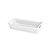Cesto Organizador Decorativo Multiuso 20x9x8 CM Branco - Imagem 1