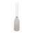 Conjunto 6 Espátulas em Aço Inox e Cabo Plástico Branco 14CM - Imagem 1